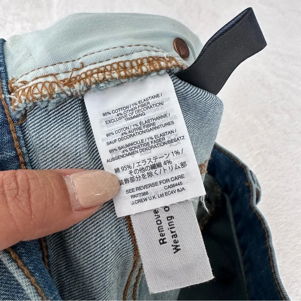 *SOLD* Madewell High-Rise Denim Shorts Button-Front Edition Size 26 - Picture 11 of 11